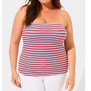 Torrid Foxy Strapless Tube Top, 2X